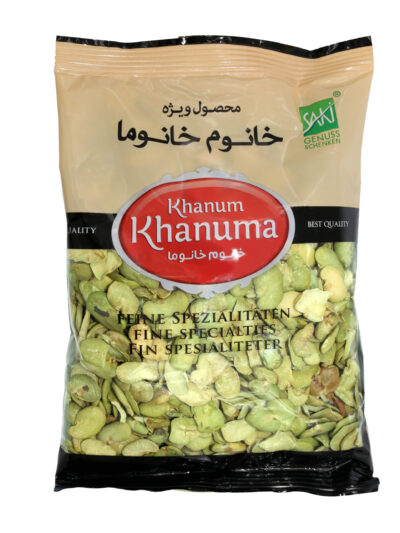 Khanum Khanuma Green Fava Beans – 300 g